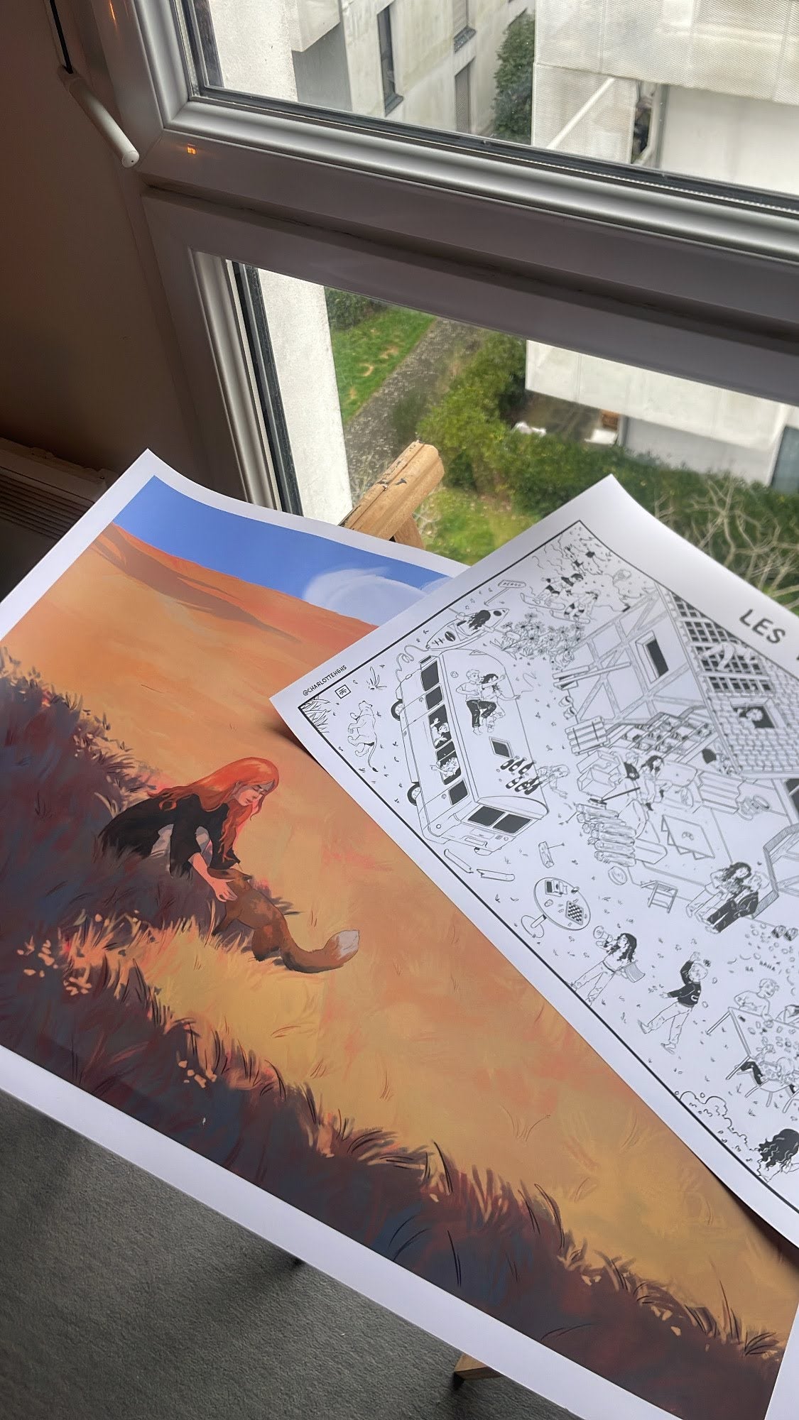 L'heure Rousse, une peinture inspirée de la réalité