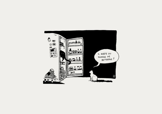 Hummus de Betterave - Print A5