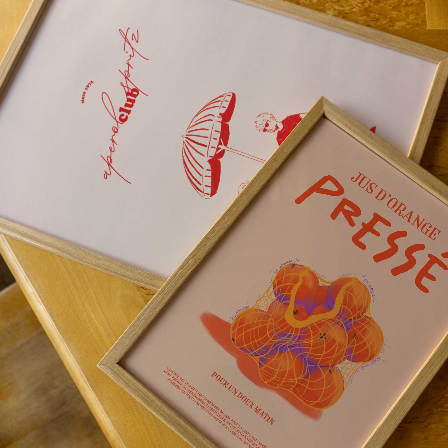 Jus d'orange pressé - A4, A3