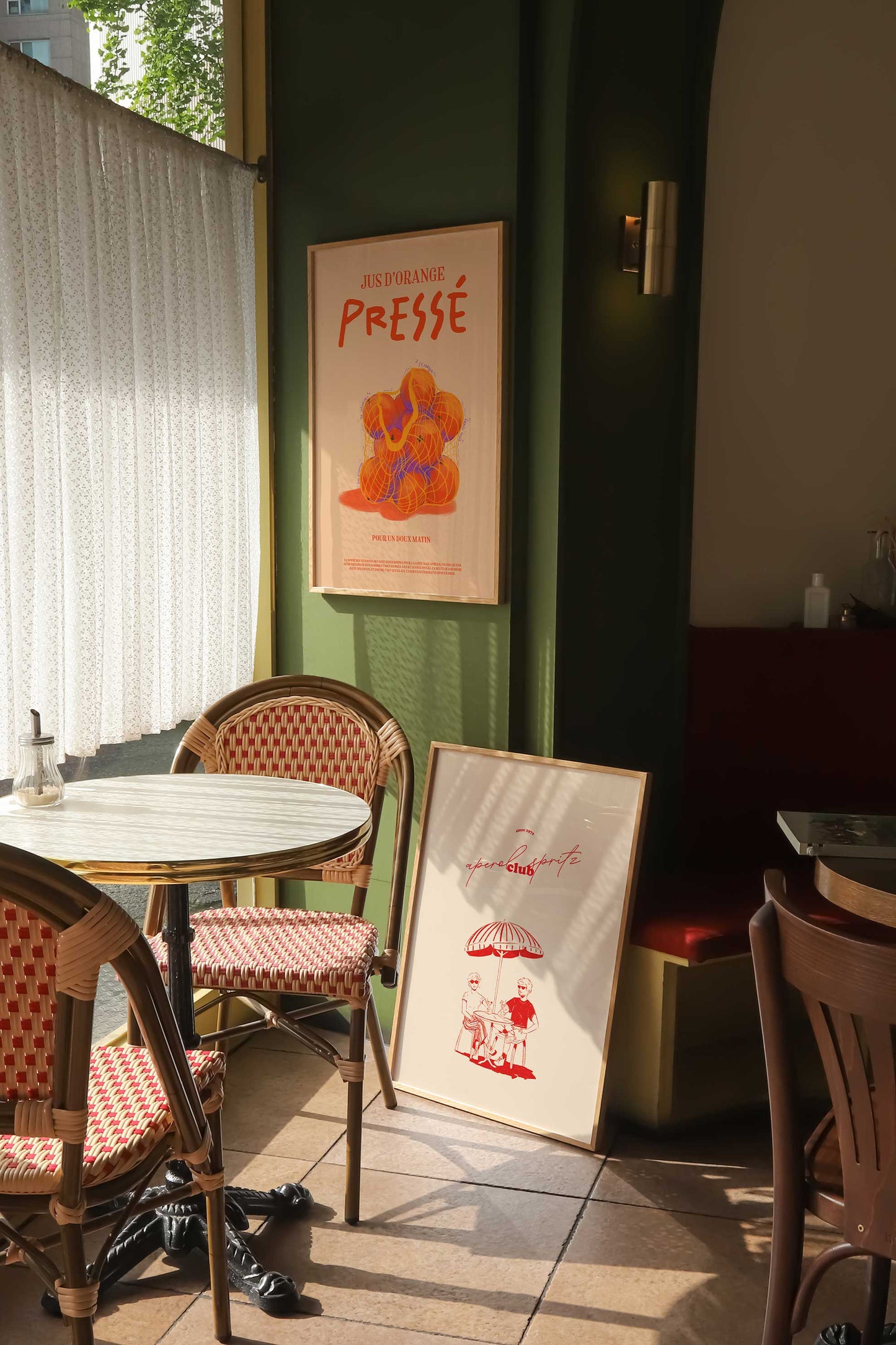 Jus d'orange pressé - A4, A3