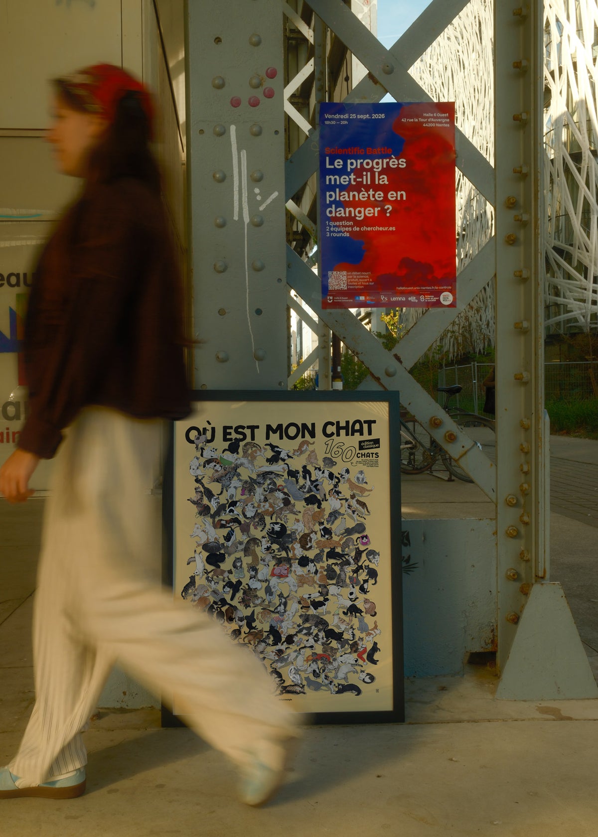 "Où est mon Chat?" - Poster collaboratif, 160 chats illustrés - EDITION CLASSIQUE